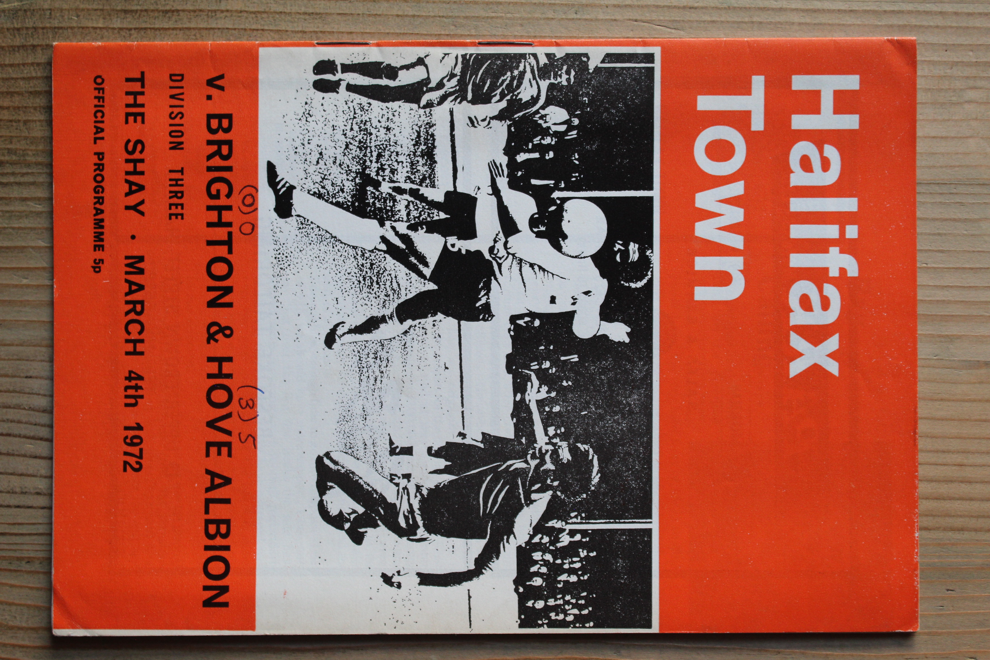 Halifax Town A.F.C v Brighton & Hove Albion FC