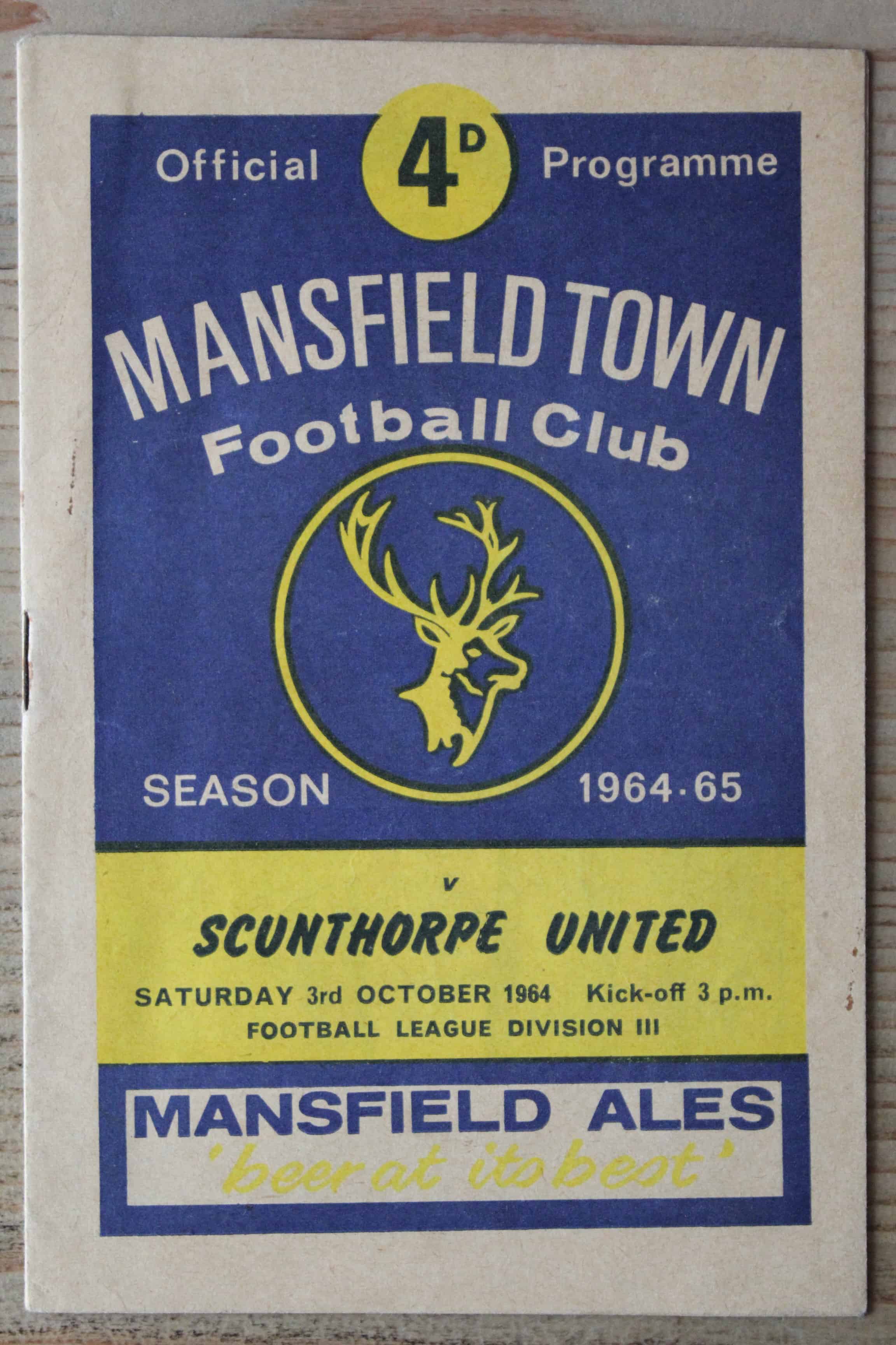 Mansfield Town FC v Scunthorpe United FC