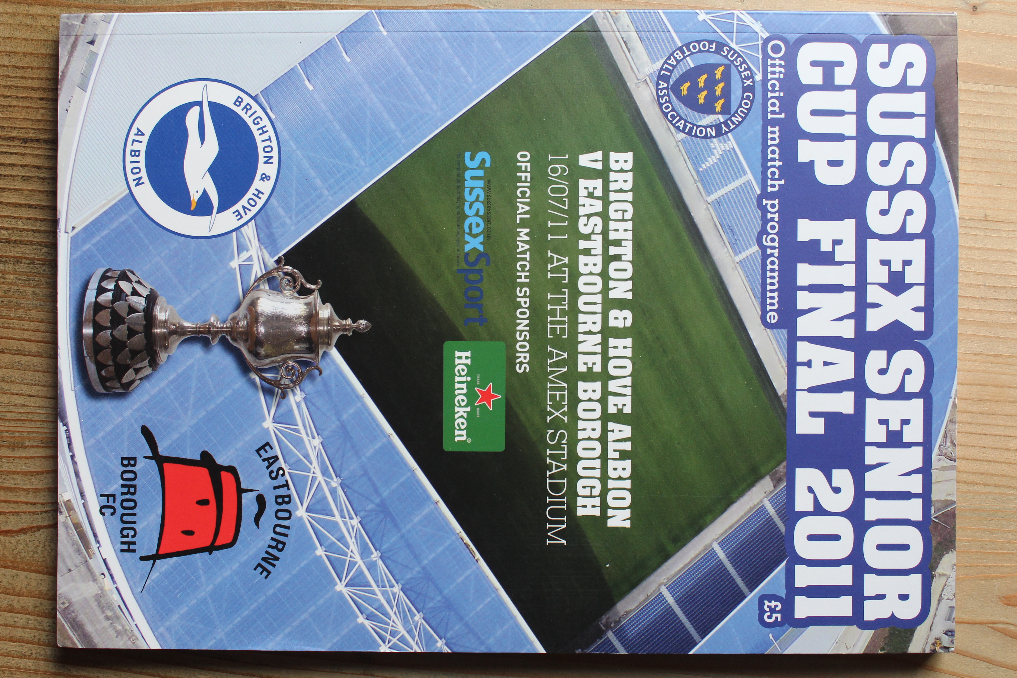 Brighton & Hove Albion FC v Eastbourne Borough