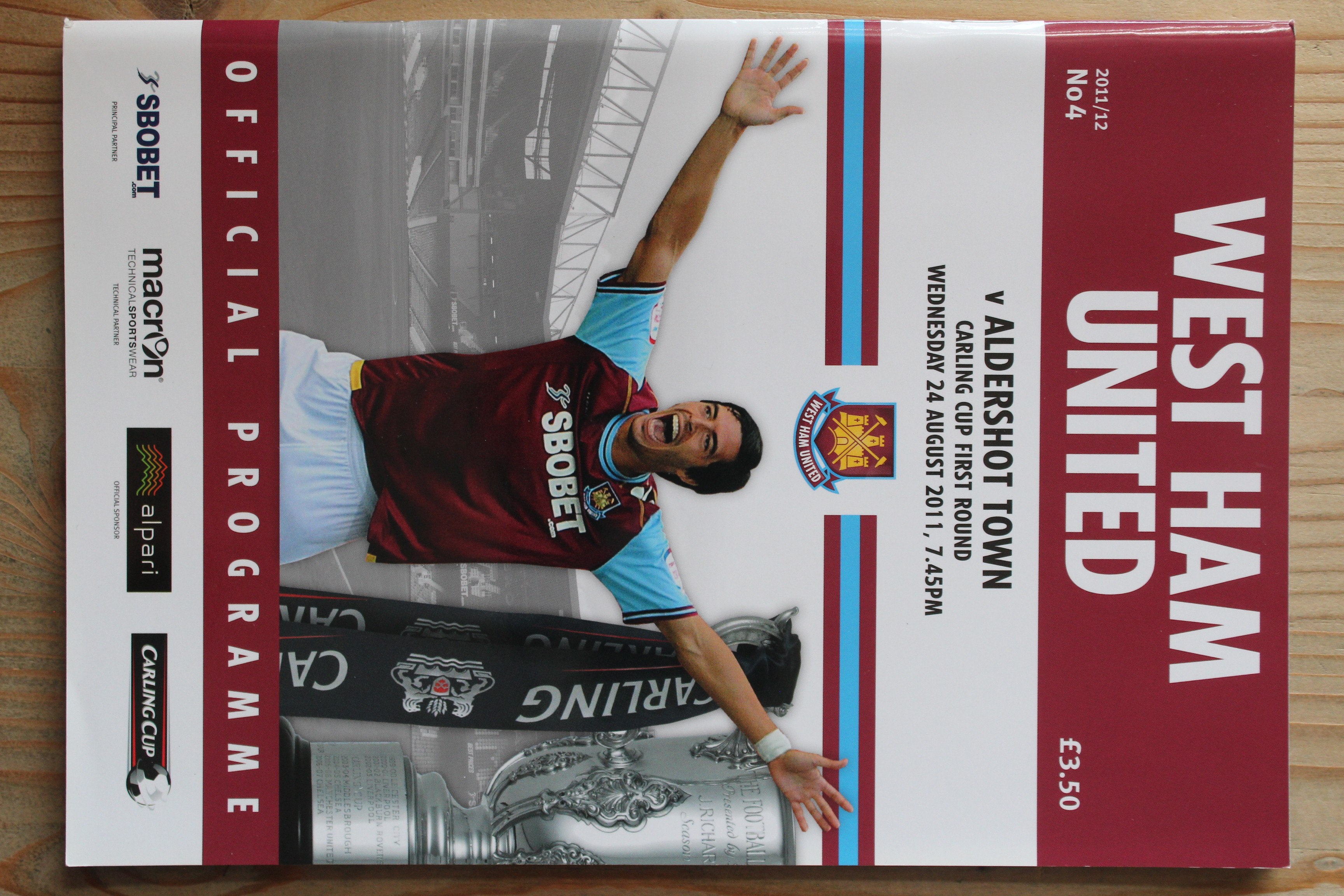 West Ham United FC v Aldershot Town F.C