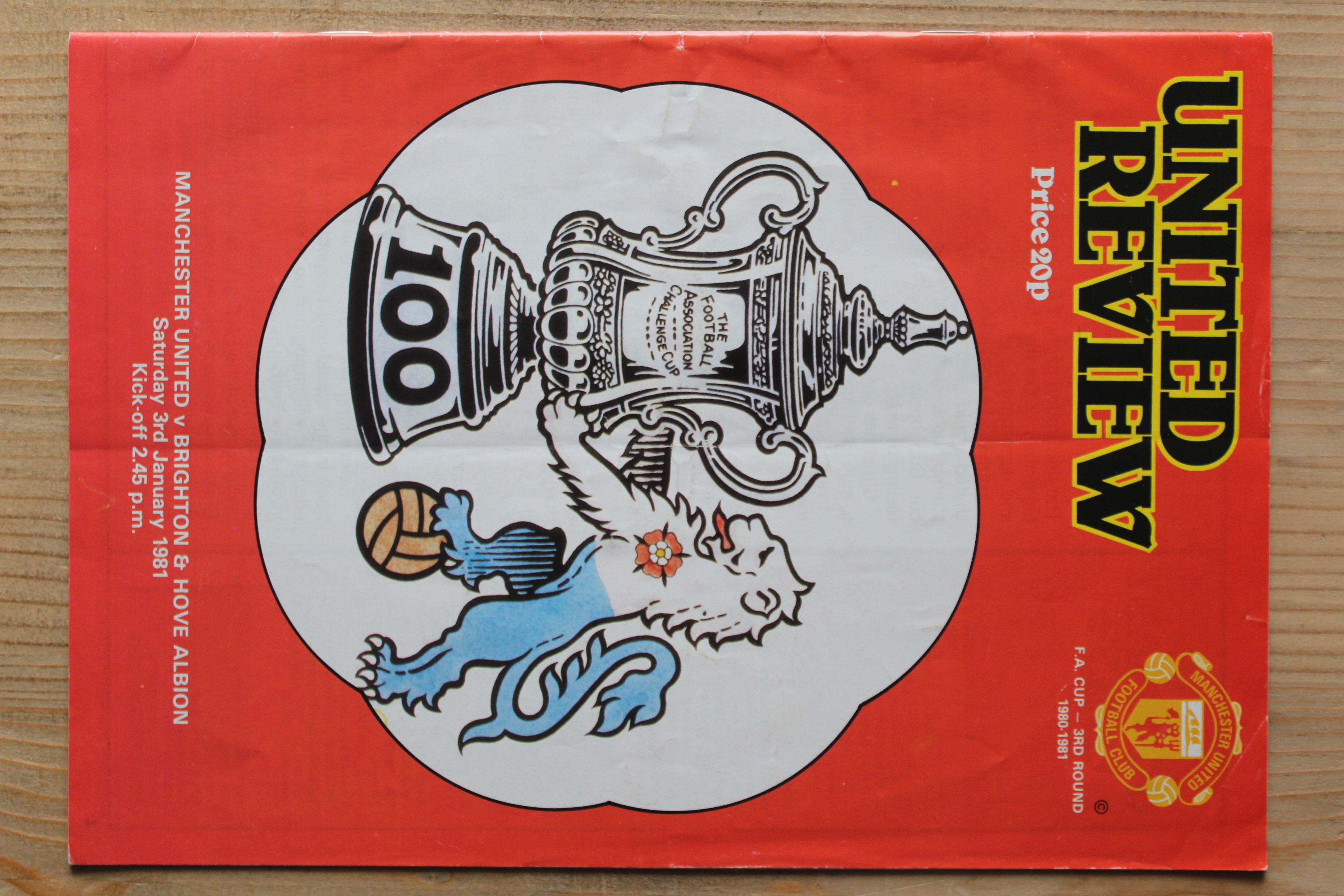 Manchester United FC v Brighton & Hove Albion FC