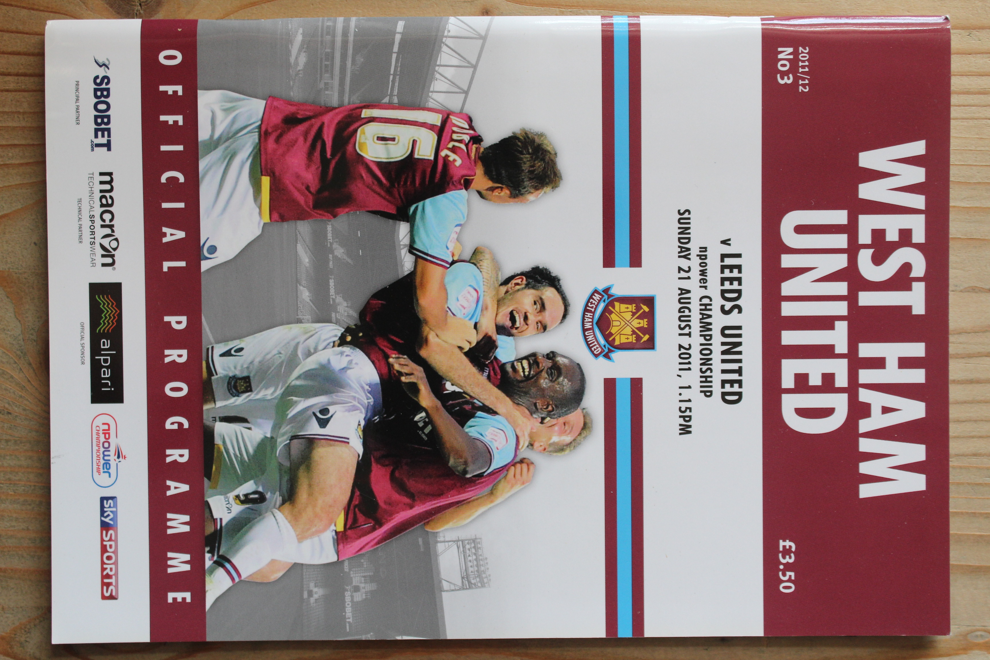 West Ham United FC v Leeds United FC