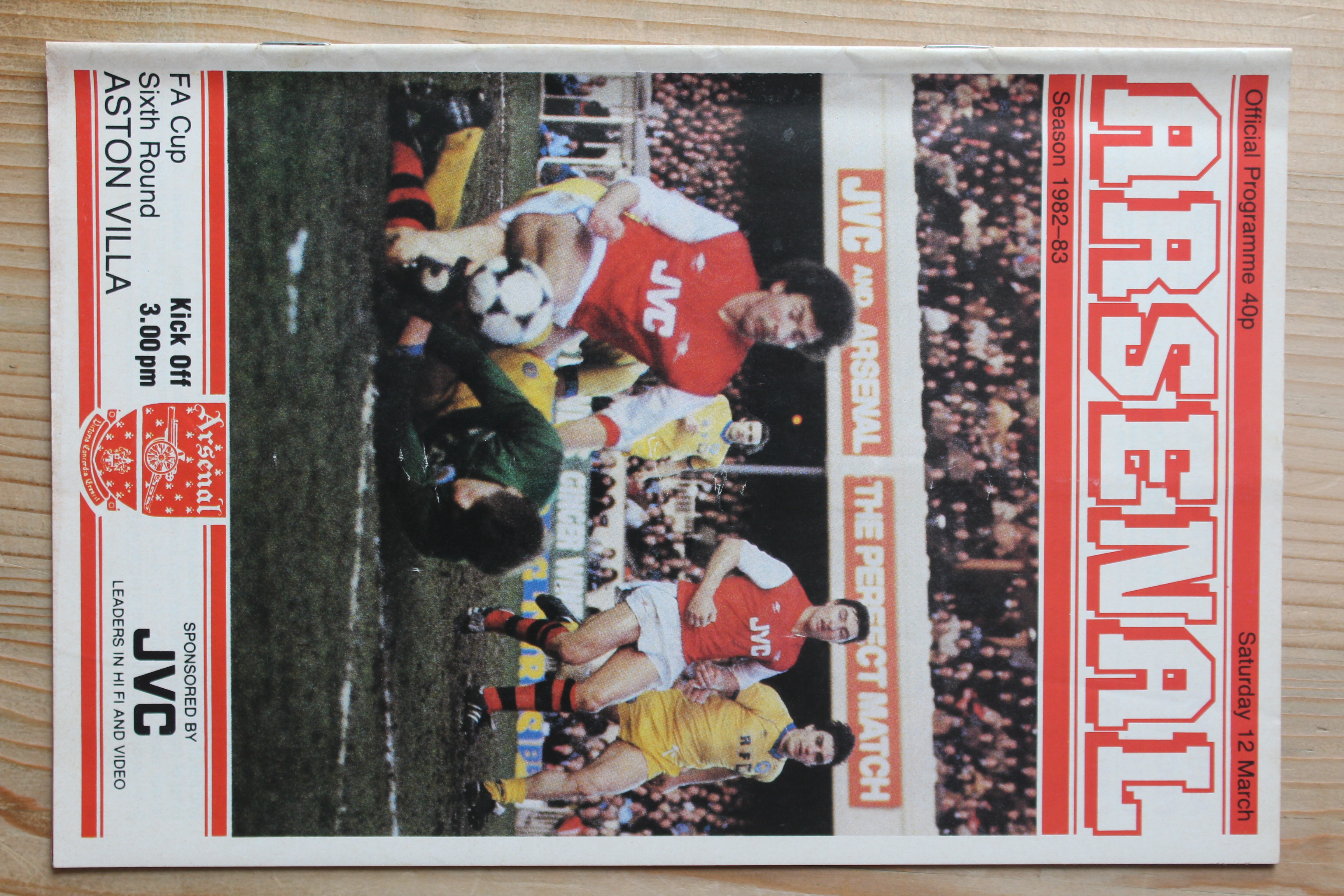 Arsenal FC v Aston Villa FC