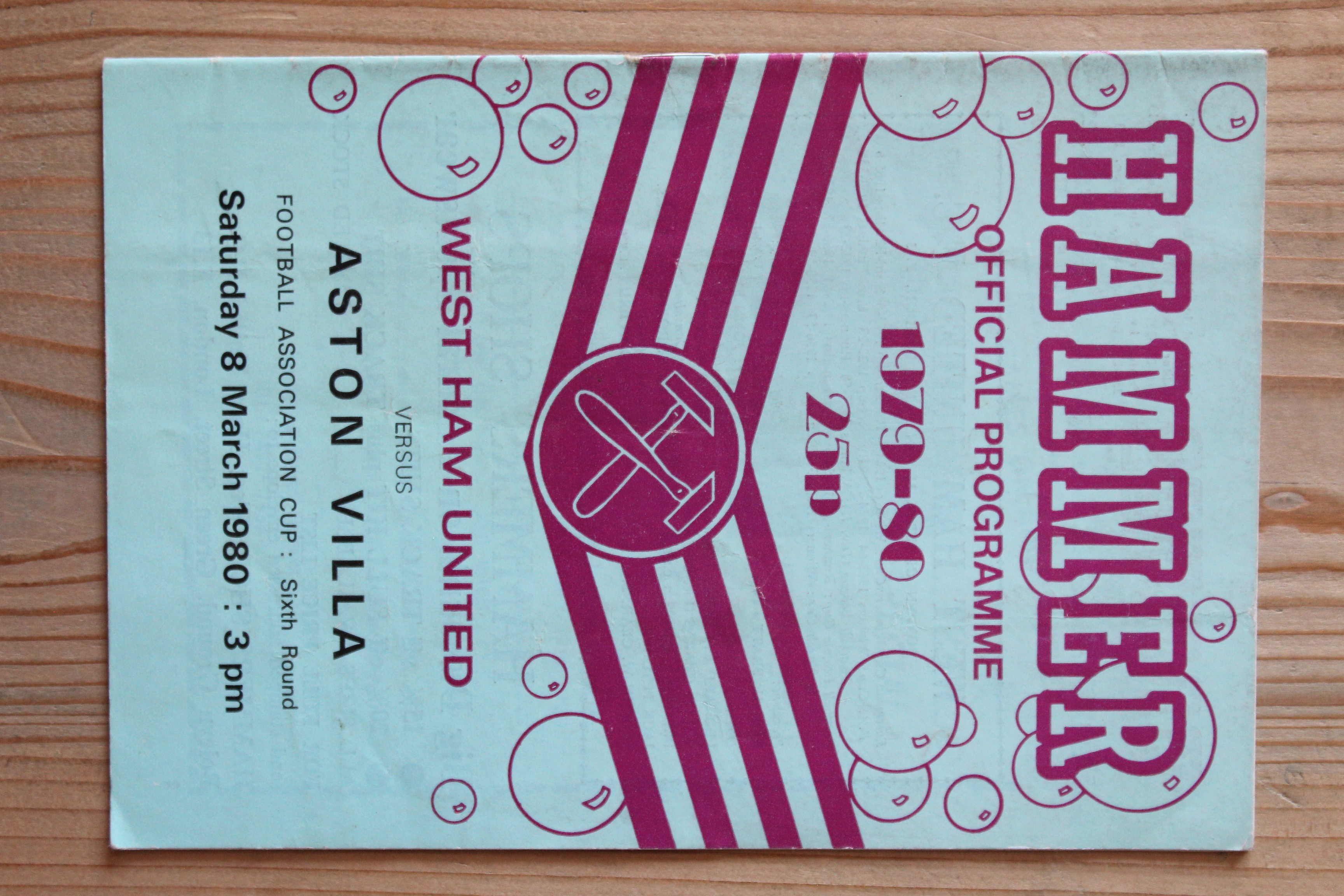 West Ham United FC v Aston Villa FC