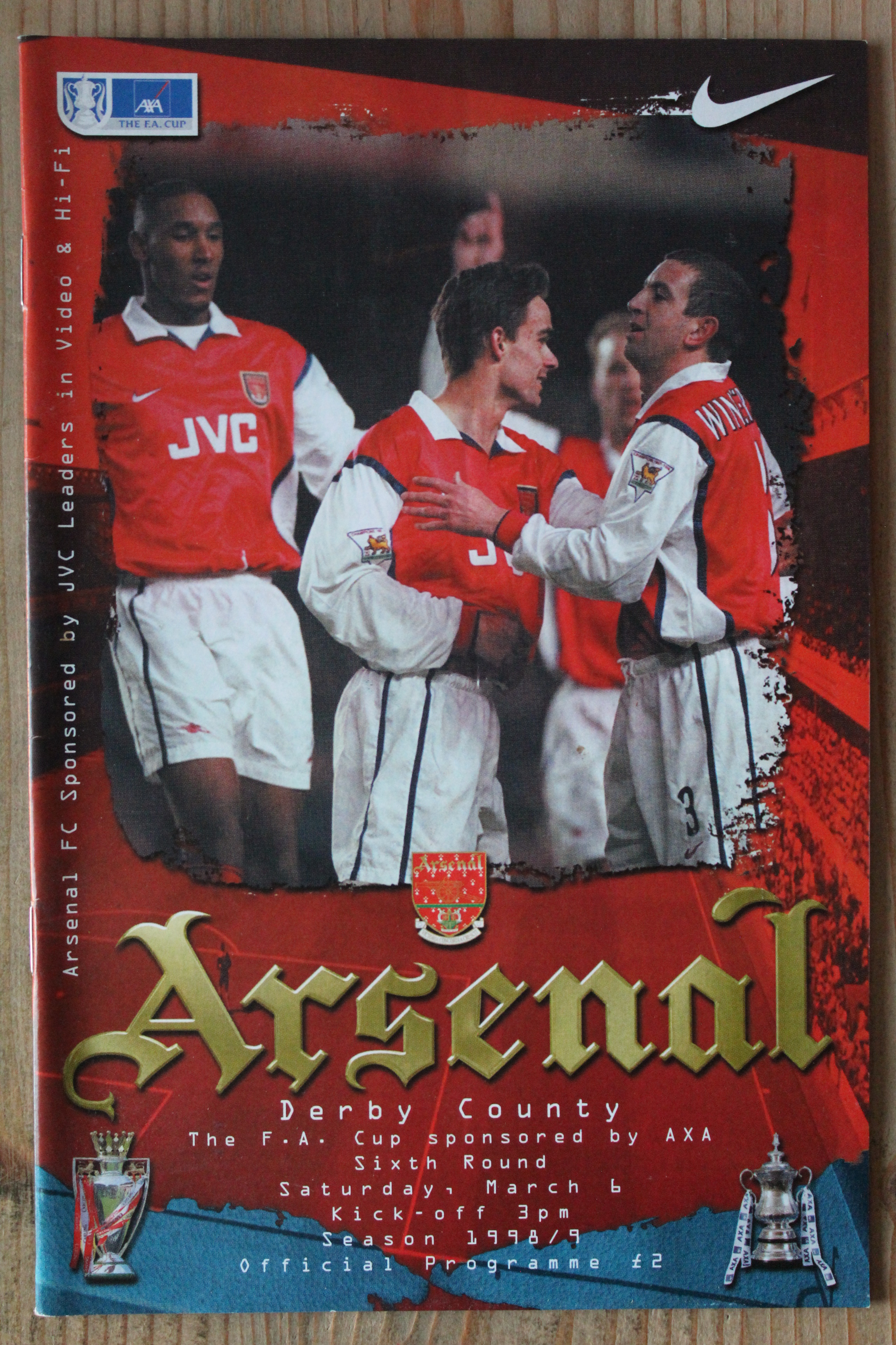 Arsenal FC v Derby County FC