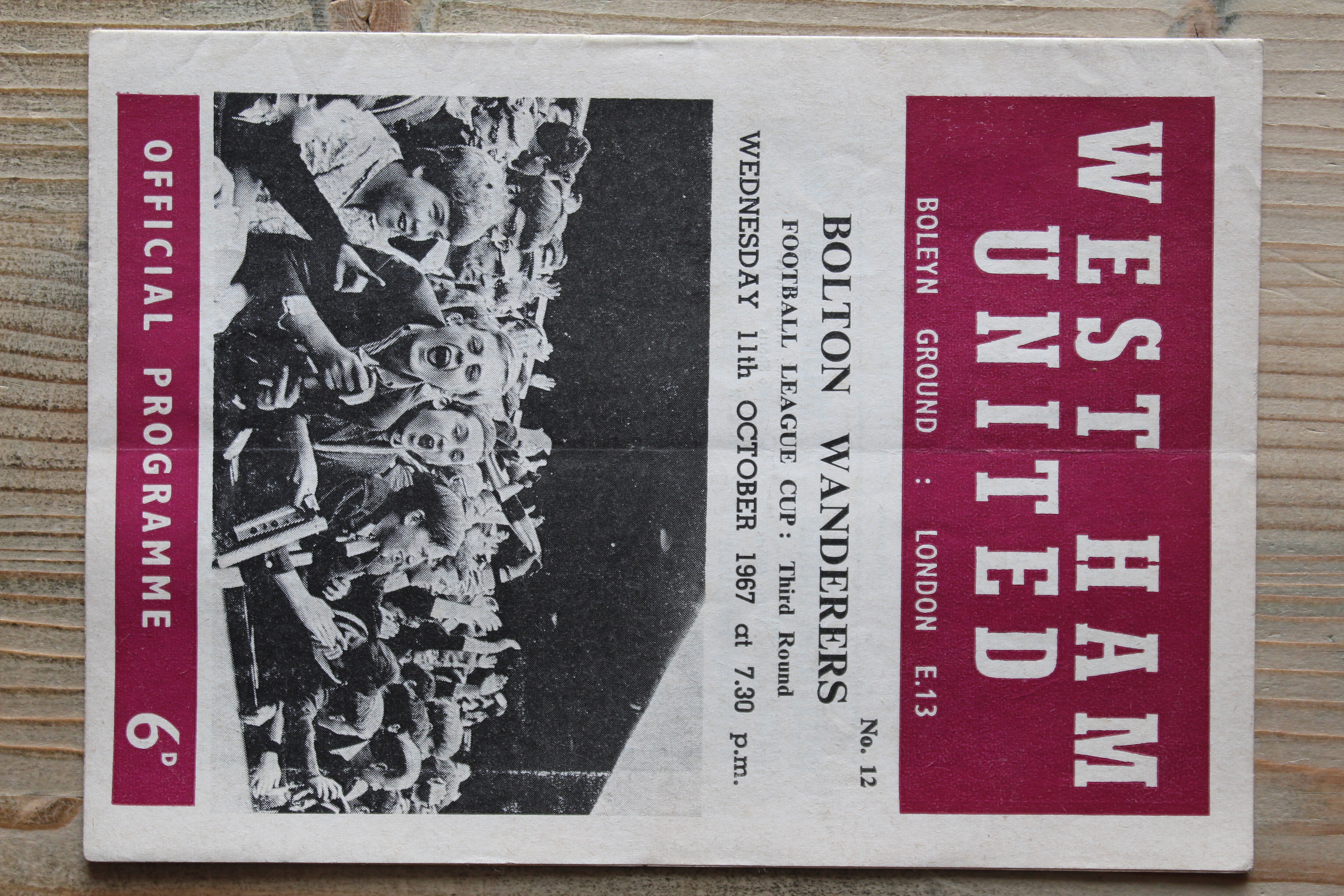 West Ham United FC v Bolton Wanderers FC