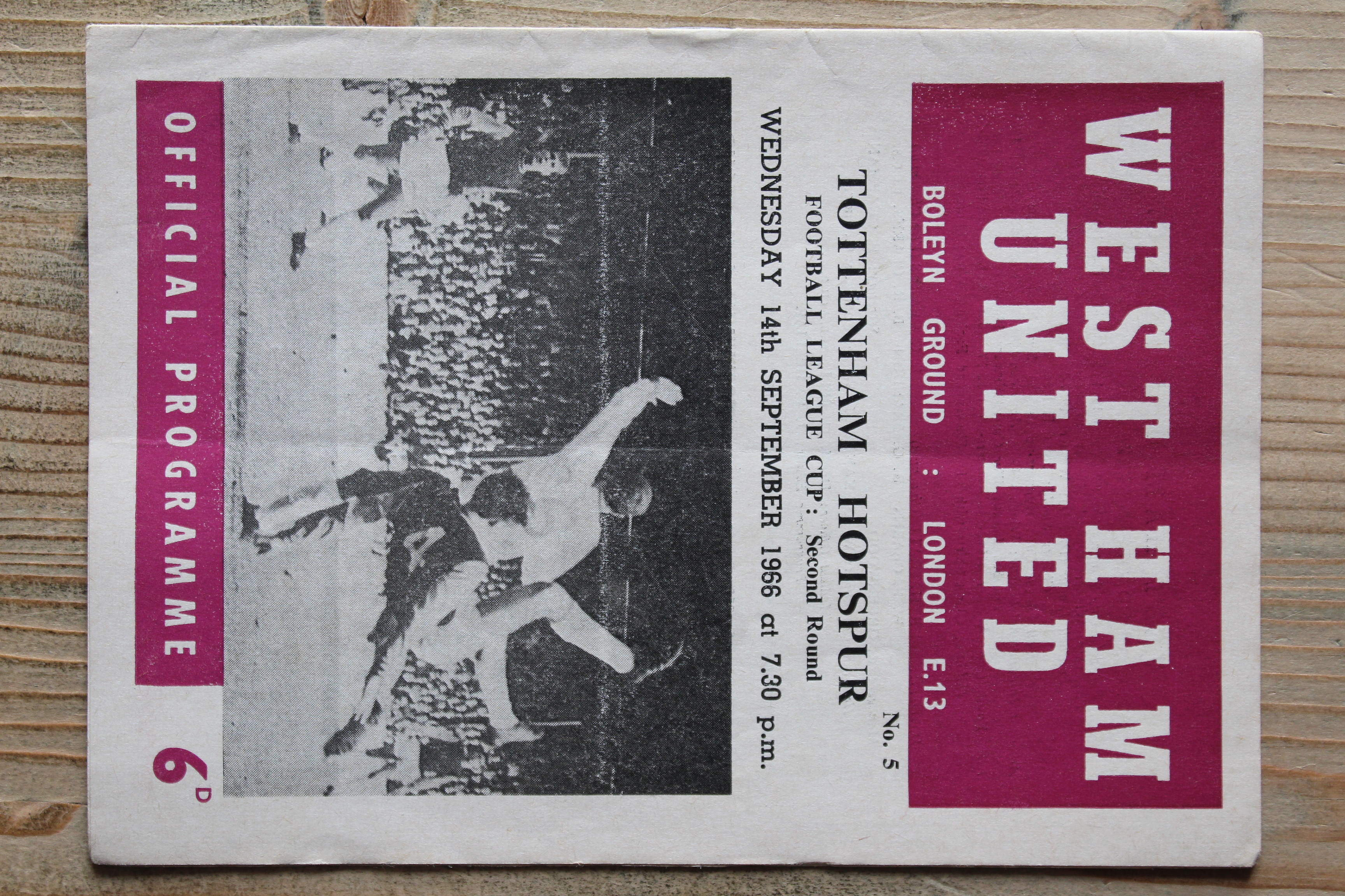 West Ham United FC v Tottenham Hotspur FC
