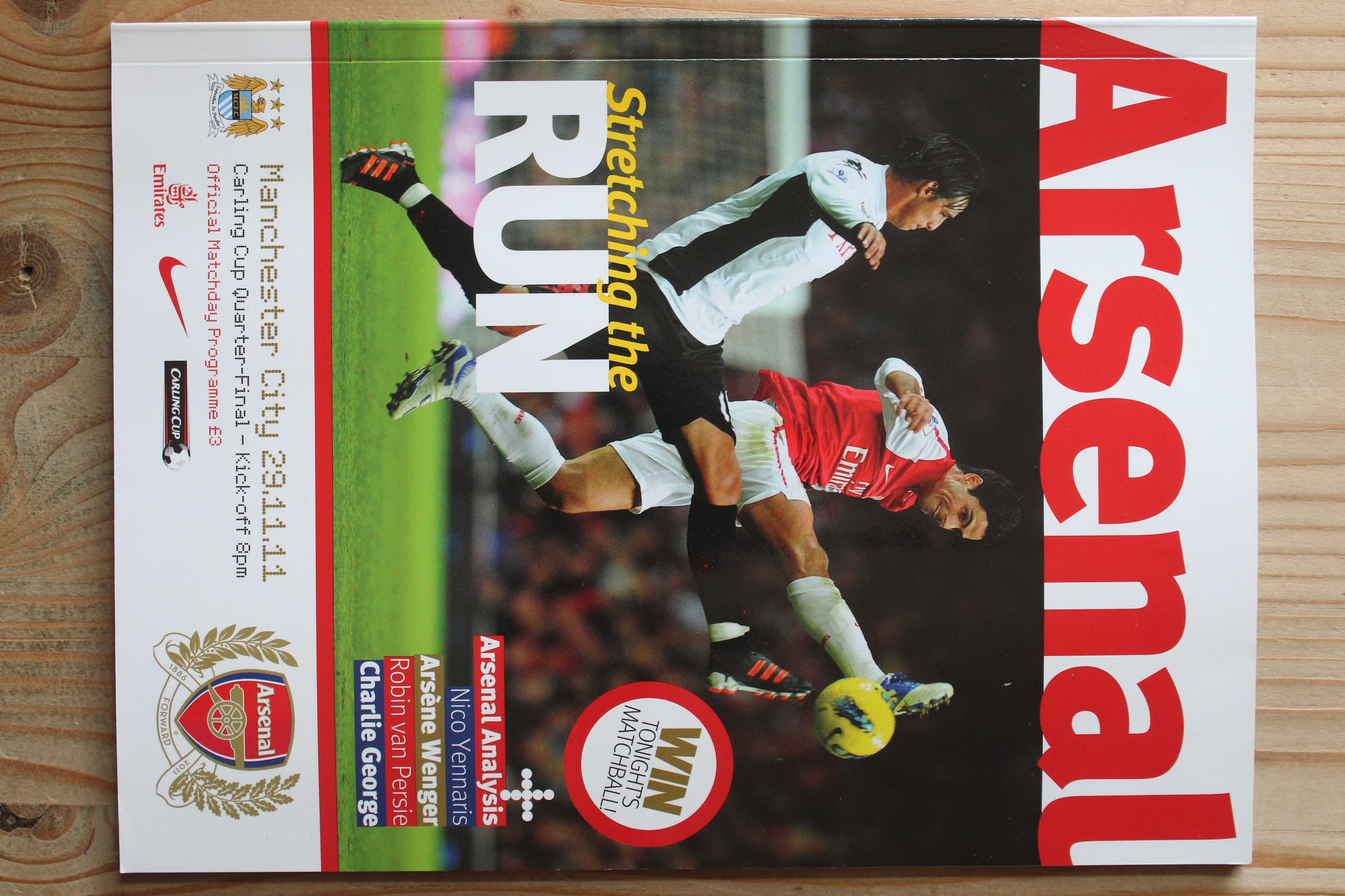 Arsenal FC v Manchester City FC