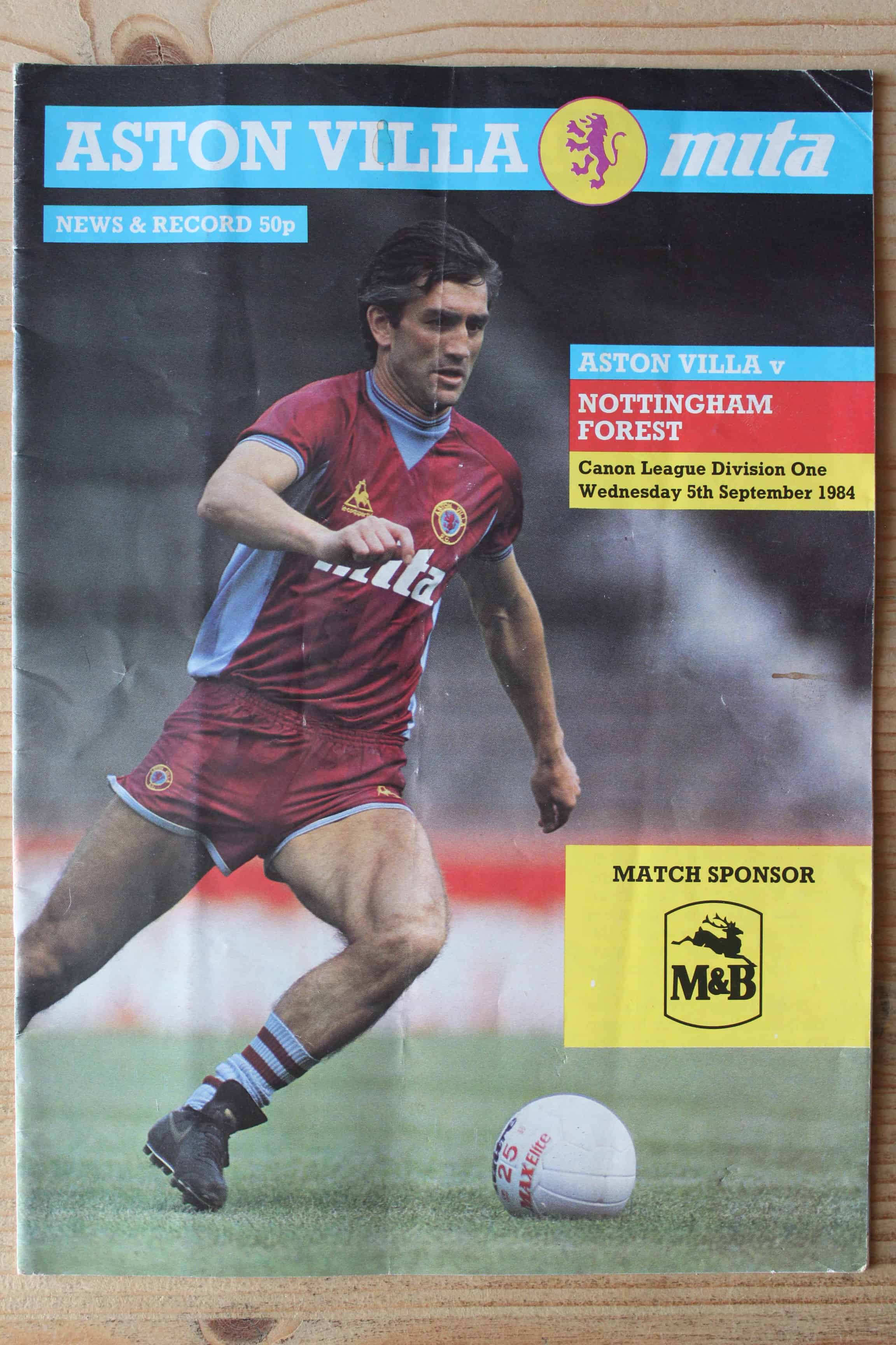 Aston Villa FC v Nottingham Forest FC