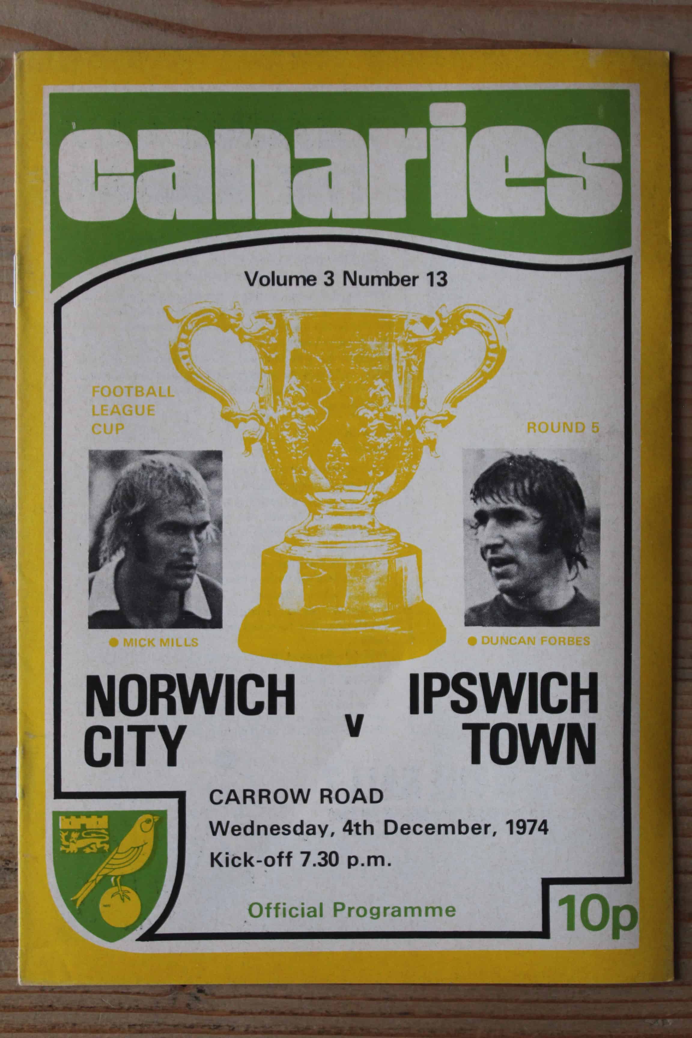Norwich City FC v Ipswich Town FC