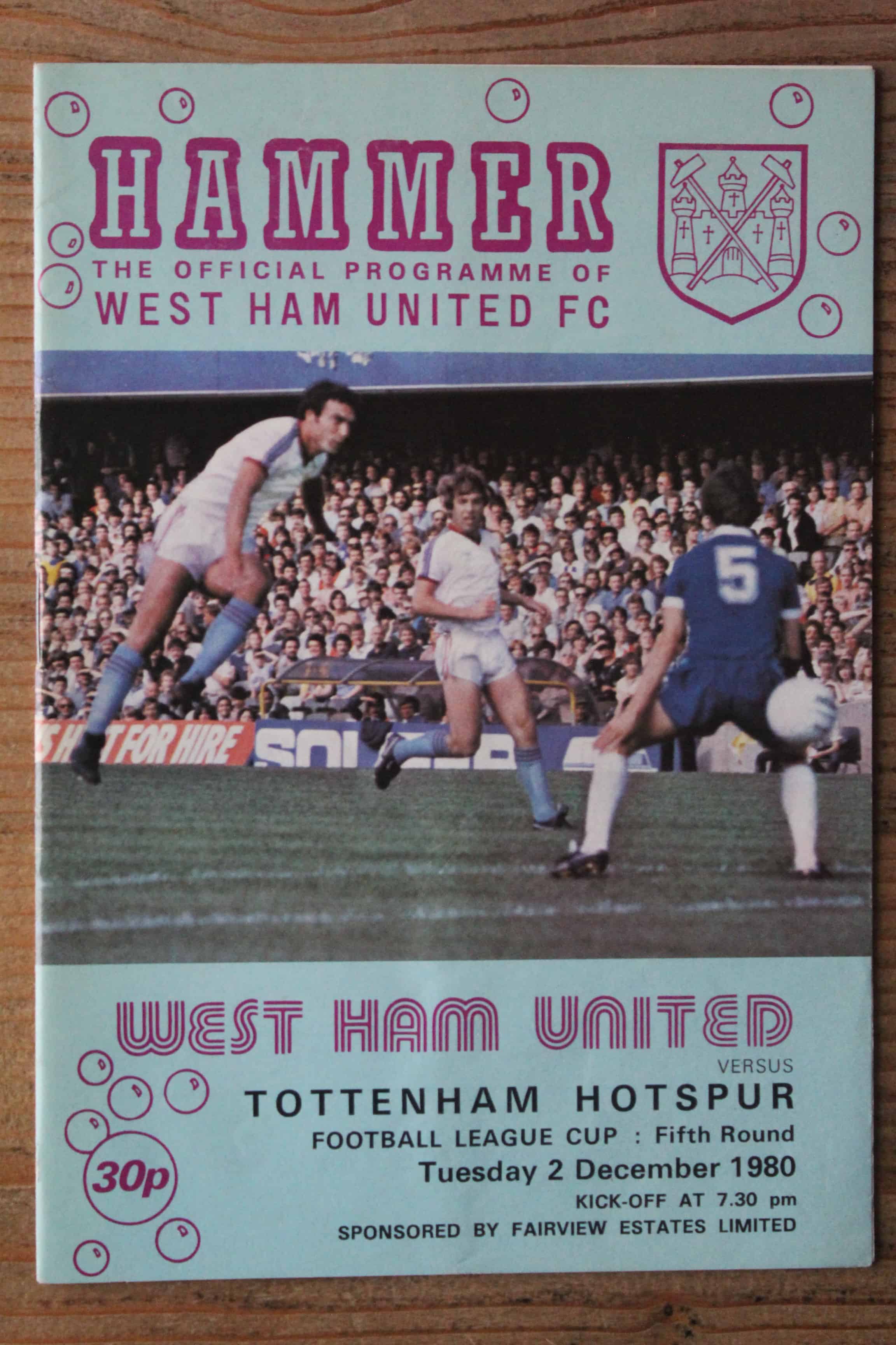 West Ham United FC v Tottenham Hotspur FC