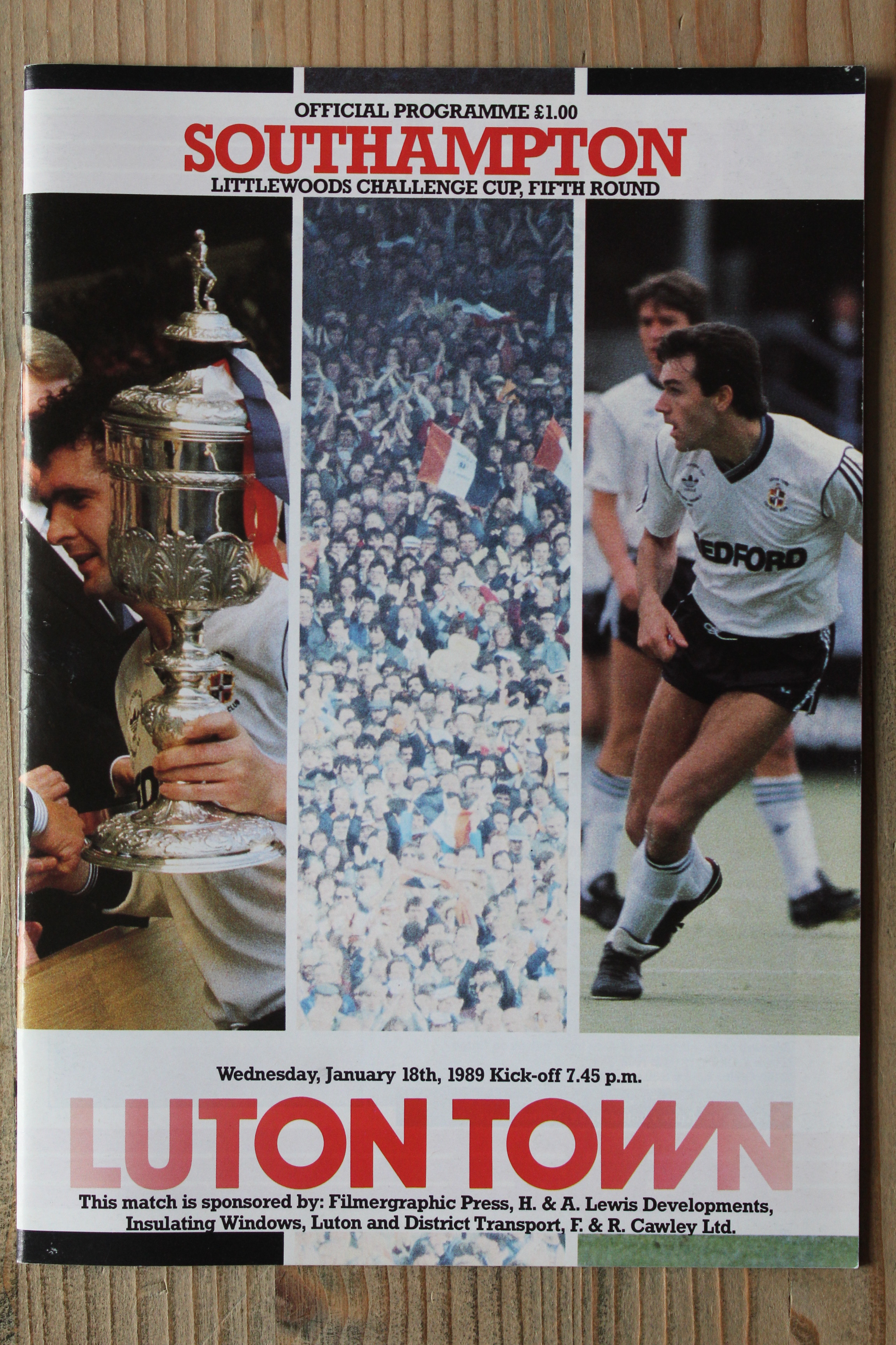 Luton Town FC v Southampton FC