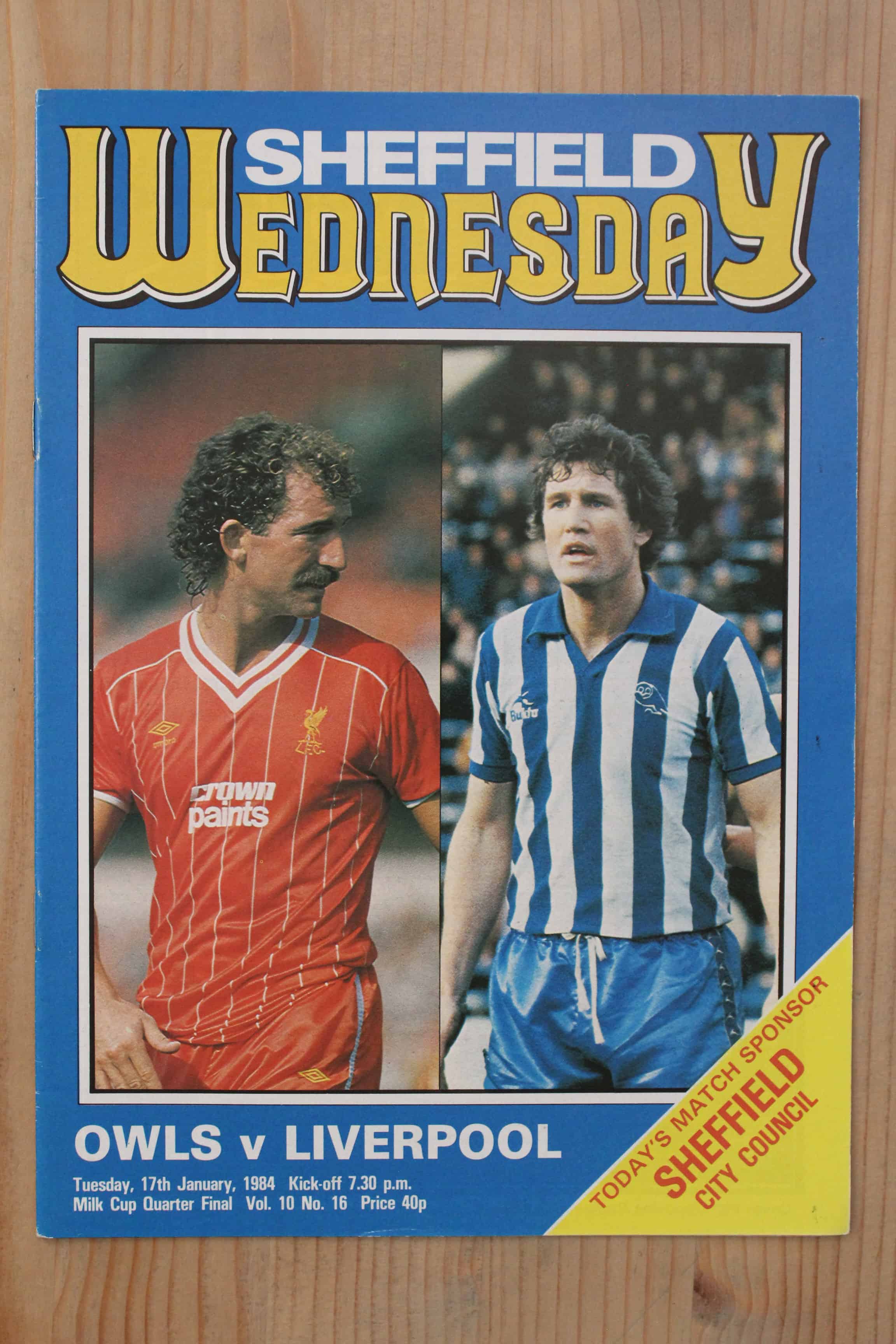 Sheffield Wednesday FC  v Liverpool FC