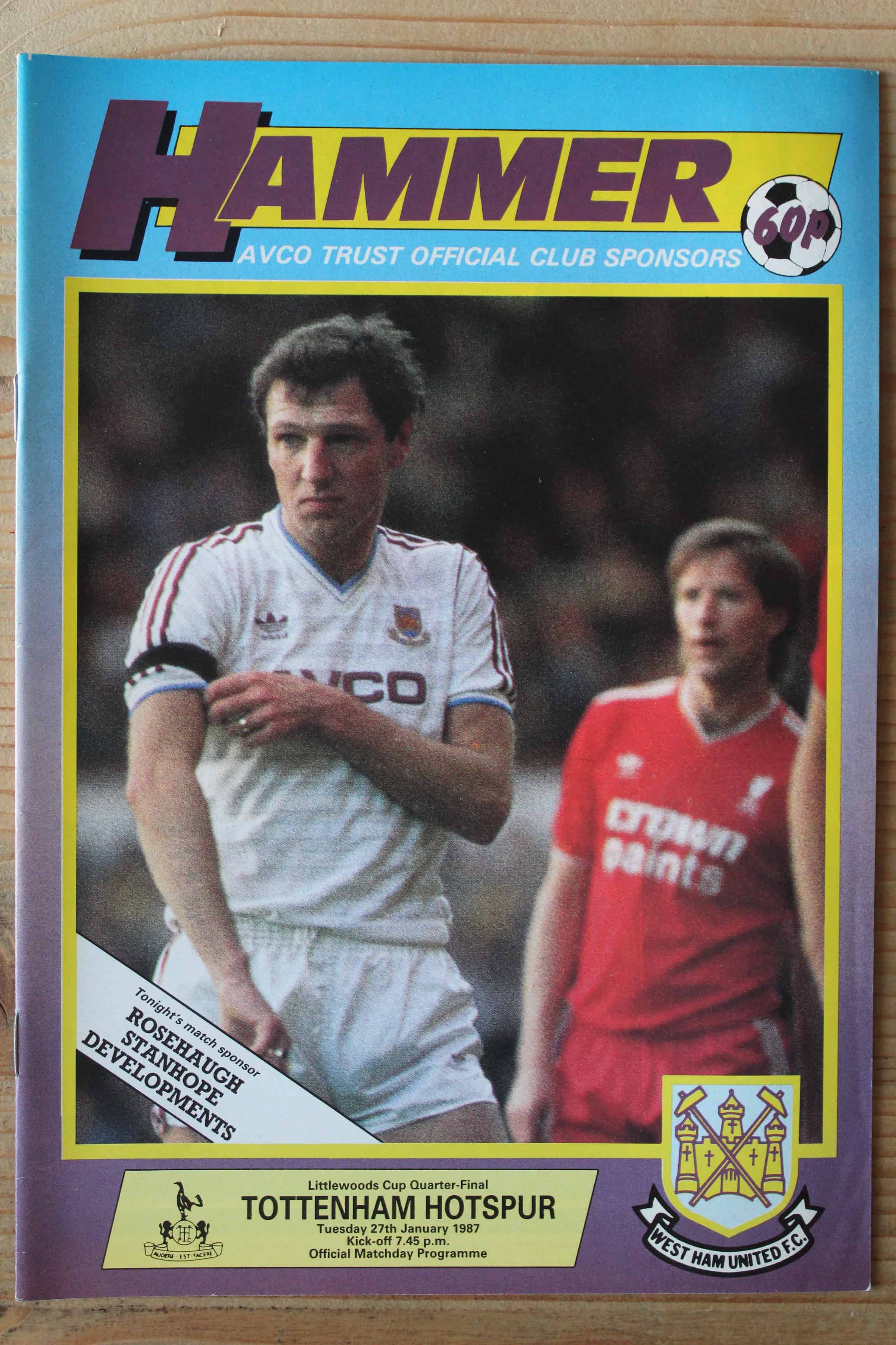 West Ham United FC v Tottenham Hotspur FC