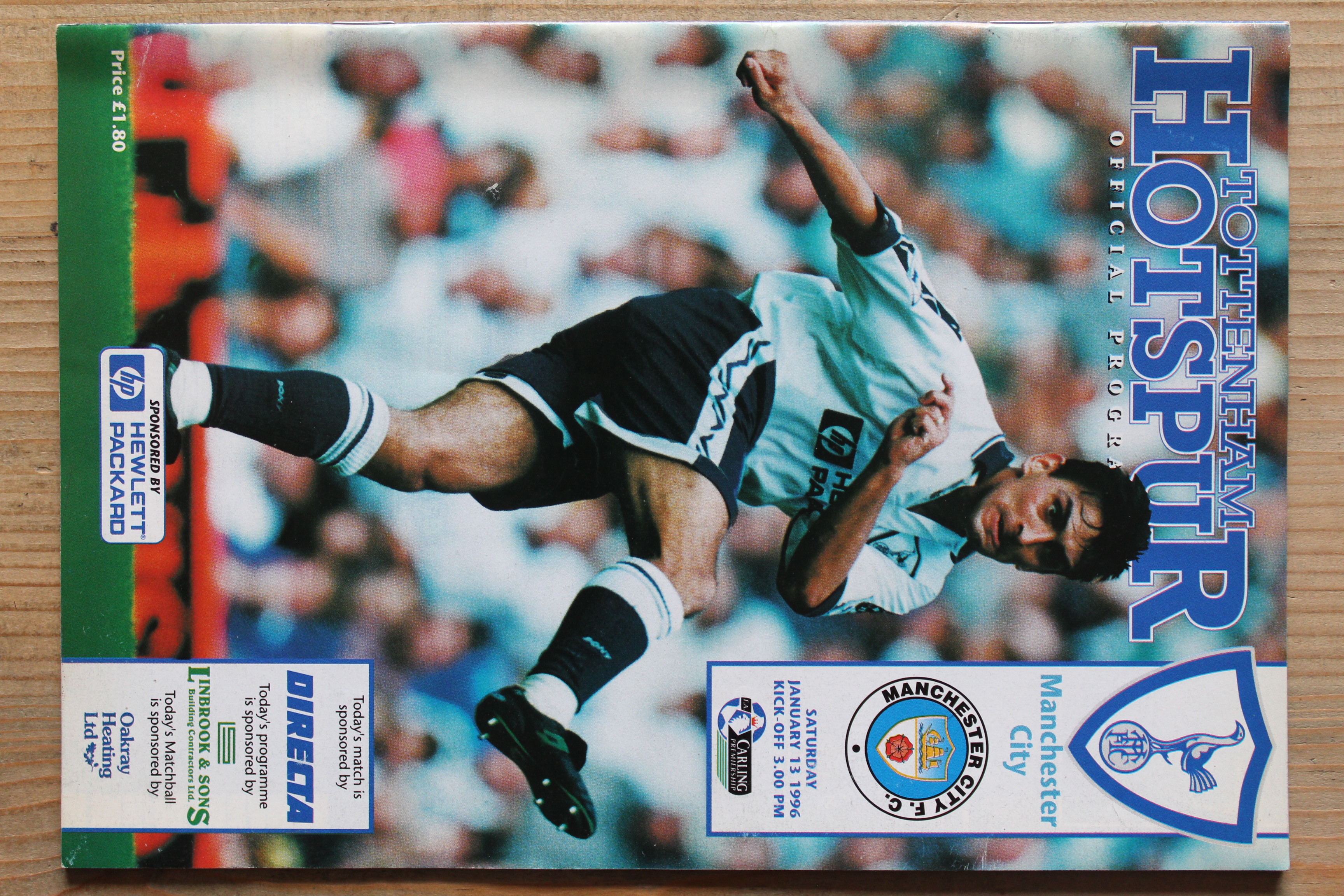 Tottenham Hotspur FC v Manchester City FC