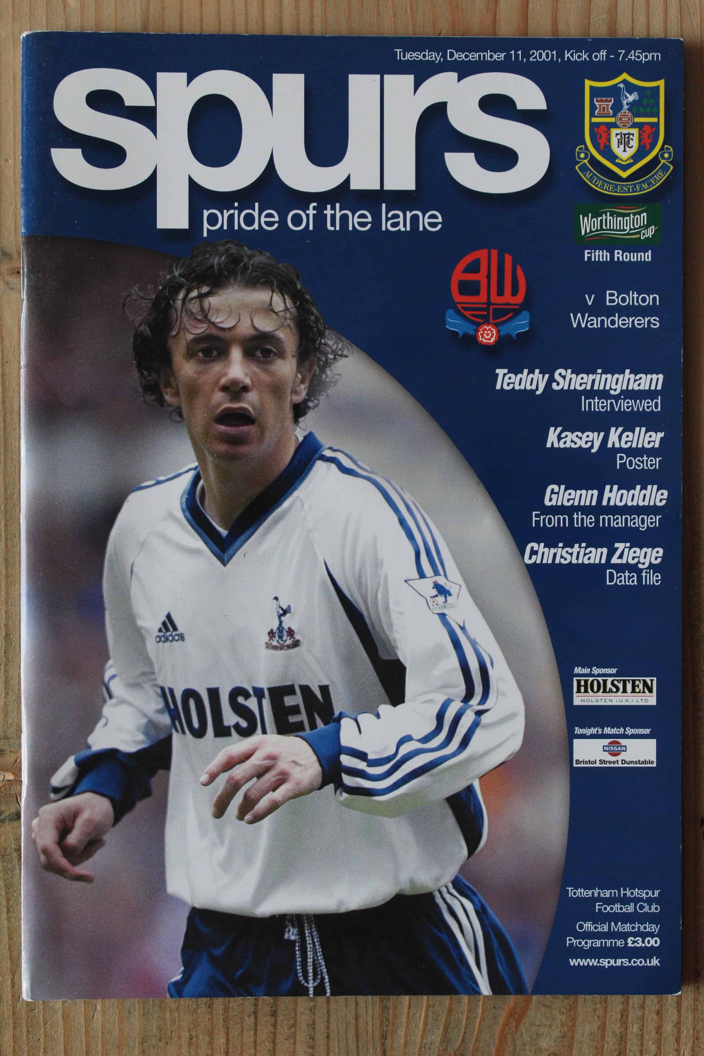 Tottenham Hotspur FC v Bolton Wanderers FC